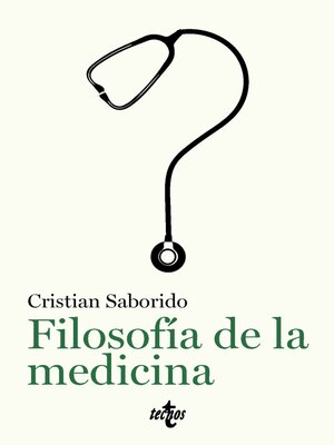 cover image of Filosofía de la medicina